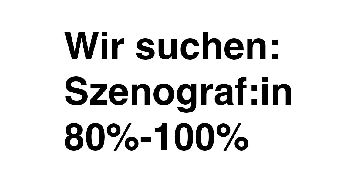 Szenografin 1